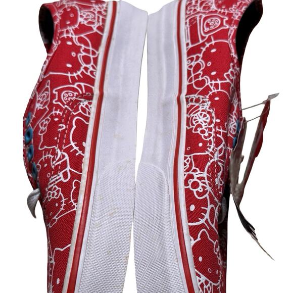 VANS x HELLO KITTY AUTHENTIC (RED/BLUE) SHOES (MEN 7.5/WOMEN 9) NEW in BOX! Rare - Picture 6 of 8